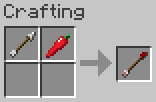 Crafting bullet chili arrow from bullet-like chili pepper