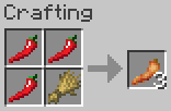 Crafting fried chili peppers